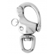 HR snap shackle - With swivel eye - Length: 70 mm