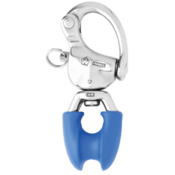 HR snap shackle - With thimble eye - Length: 95 mm