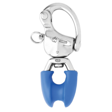 HR snap shackle - With thimble eye - Length: 95 mm