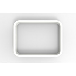Cadre d'habillage ABS panneau Opal T70 / Cristal 61.61