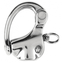 HR snap shackle - Without swivel - Length: 80 mm - Female thread M12*1