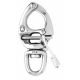 HR quick release snap shackle - With swivel eye - Length: 90 mm