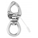 HR quick release snap shackle - With large bail - Length: 90 mm