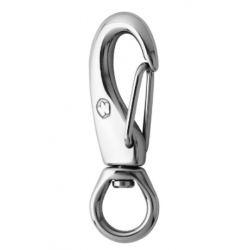 HR safety snap hook - With swivel - Length: 70 mm