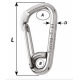 Mooring hook - Length: 170 mm - incl: spare attachment fitting