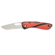 Offshore knife - Single serrated blade - Orange