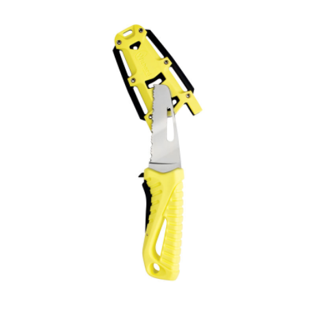 Offshore Rescue knife - Fixed blade - Fluo