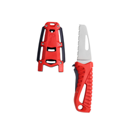 Offshore Rescue knife - Fixed blade - Red