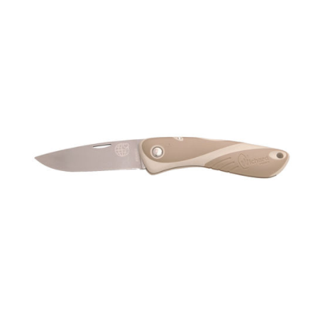 Aquaterra biosourced knife - Single plain blade - Sandy brown