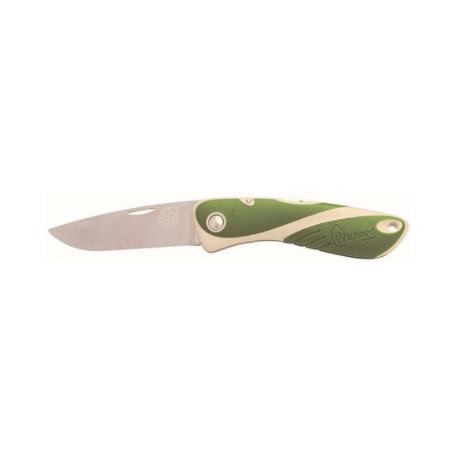Aquaterra biosourced knife - Single plain blade - Green