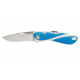 Aquaterra knife - Single plain blade - Blue