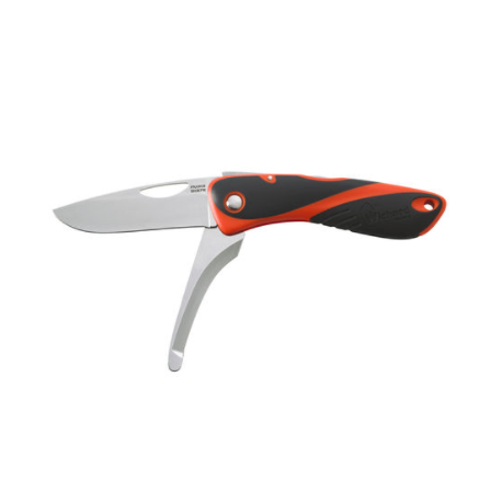 Hunting Aquaterra knife - Plain blade & gutting blade - Orange
