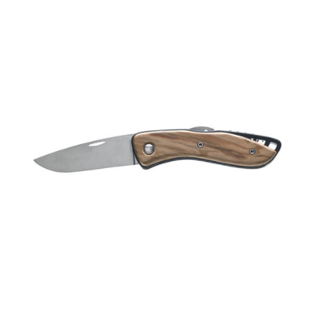 Aquaterra knife - Plain blade - Wooden handle