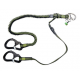 Proline'R releasable 2M + 1M fixed line 3 hooks Overload indicator