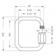 Maillon Rapide - Inox - Carre - Dia 2,5 mm